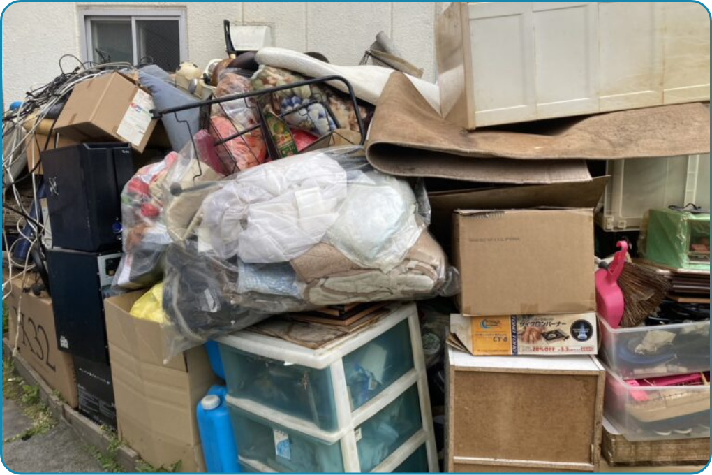札幌市北区で遺品整理・家財の搬出の作業