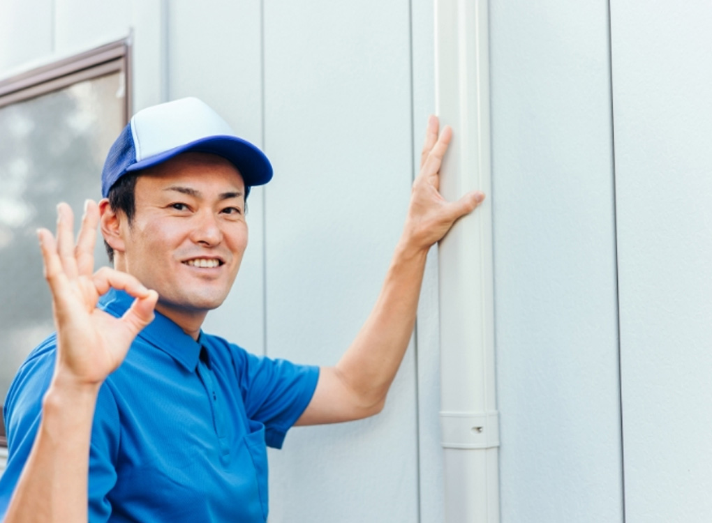 施工後の仕上げチェック＋アフターケア