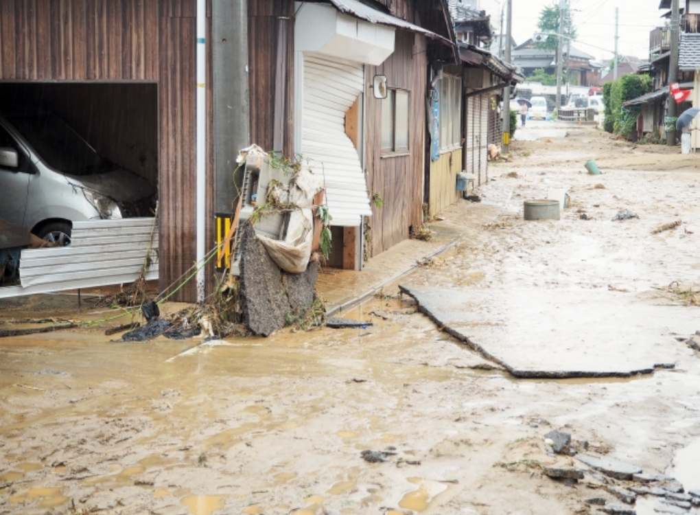 水害後の被害状況に合わせた復旧サポート