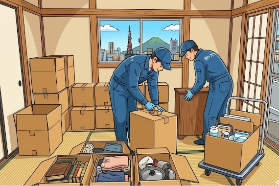 空き家の片付け