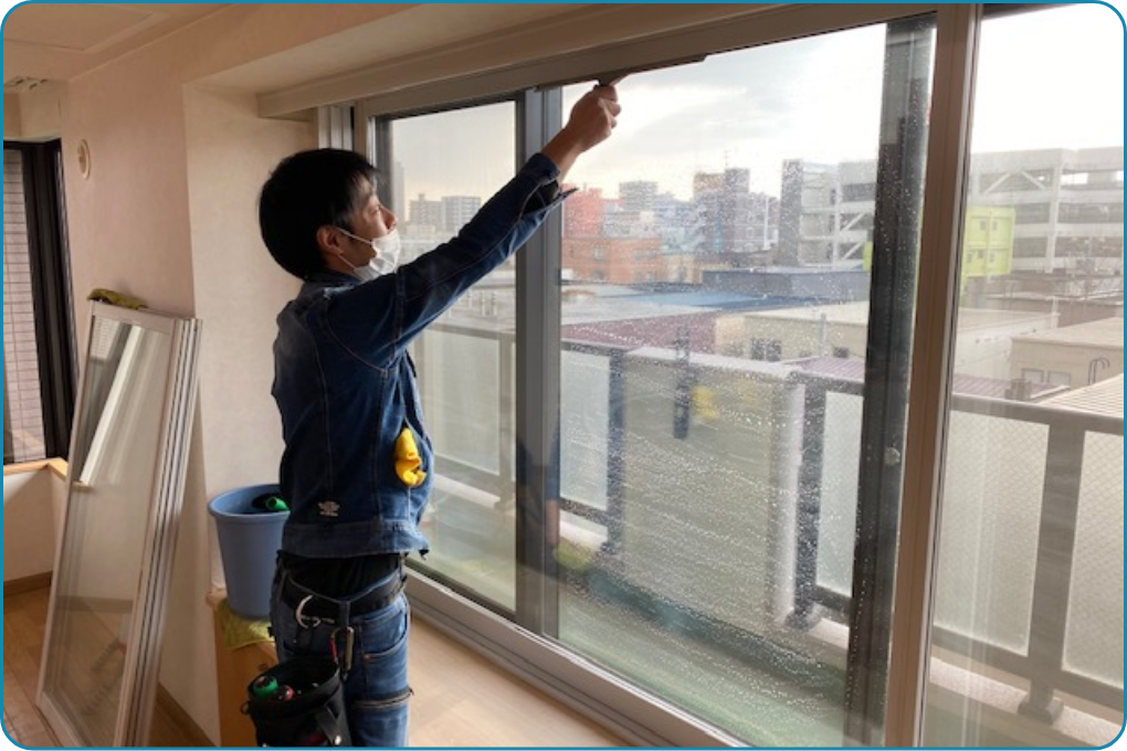 札幌市内マンションの退去後清掃