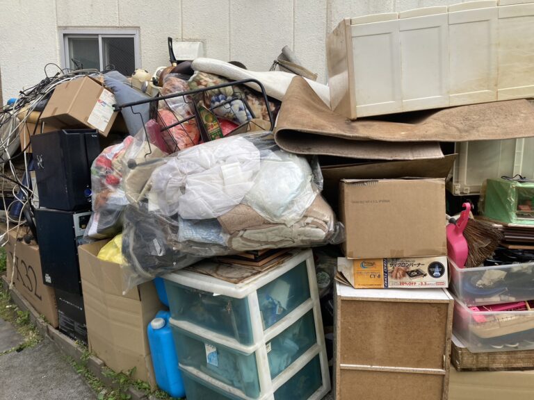 札幌市北区で遺品整理・家財の搬出の作業を行いました